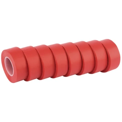 Image of Draper Insulation Tape to BSEN60454/Type2, 10m x 19mm, Red (Pack of 8)