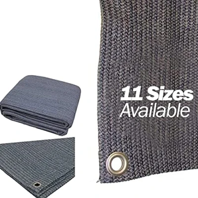 Image of Leisurewize Super Durable Breathable Awning Carpet Tent Groundsheet/Carpet Woven Picnic Blanket Anthracite/Grey (2.5m x 6m)