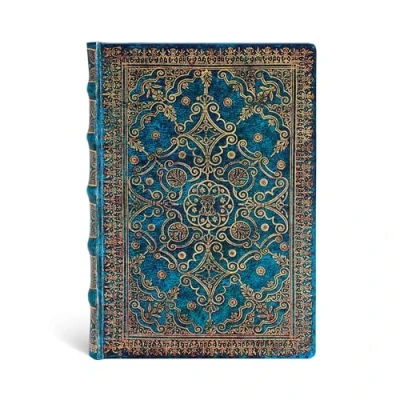 Image of Paperblanks Azure (Equinoxe) Midi Lined Hardcover Journal (Elastic Band Closure):