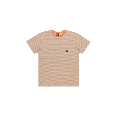 Image of Quiksilver Short Sleeved Knit top KENTIN SS Pocket Men Brown M