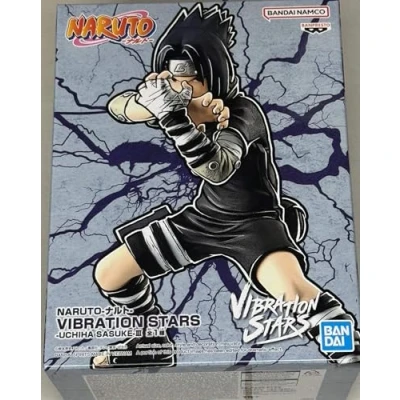 Image of Banpresto Uchiha Sasuke III Naruto Action Figure Vibration Stars 14 cm, Multicoloured, BP89264P