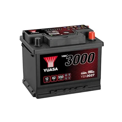 Image of Yuasa YBX3027 12V 62Ah 550A SMF Battery