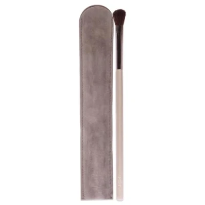 Image of delilah Precision Eyeshadow Brush Perfect For Cream and Powder Vegan Makeup Tool, Blending Contouring Wooden Handle Synthetic Fibre all Skin Type Cruelty Free 1 pc
