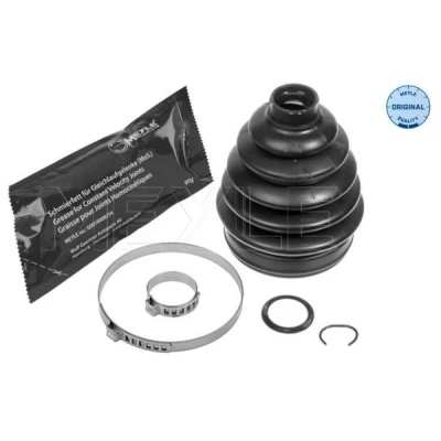 Image of 6Q0498203, 6R0498203D CV Boot MEYLE 100 495 0004 Wheel Side, Front Axle Thermoplast ORIGINAL Quality VOLKSWAGEN: Fox Hatchback, Polo IV Hatchback