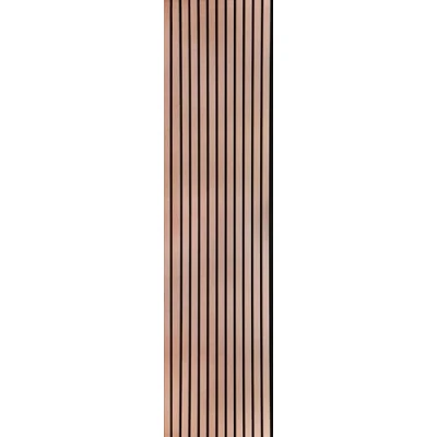 Image of Fuse Acoustic Wooden Wall Panel in Brushed Copper, 240cm x 60cm