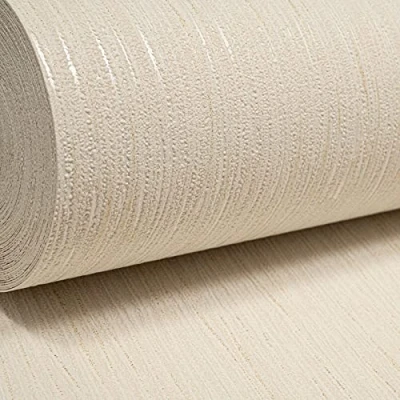 Image of SOPHIE LAURENCE Plain Gold Metallic Glitter Textured Wallpaper for Living Room