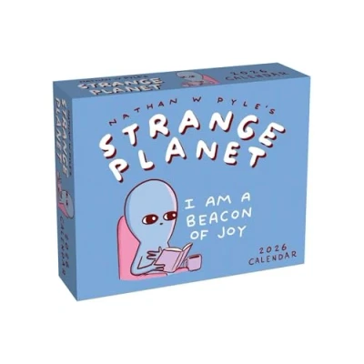 Image of Strange Planet 2026 Day to Calendar: I Am a Beacon of Joy