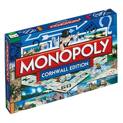 Image of Winning Moves Cornwall Monopoly Board Game, One Size