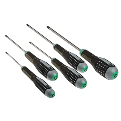 Image of Bahco BE 9885 &quot;Ergo&quot; Screwdriver Set for Torx Head Screws, Multi Colour