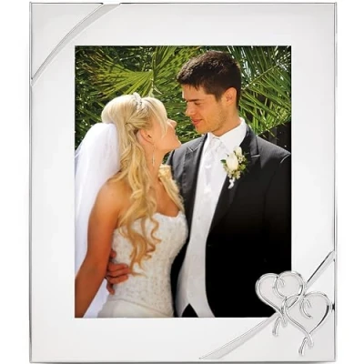 Image of Lenox True Love 8&quot; X 10&quot; Frame, 2.00 LB, Silver