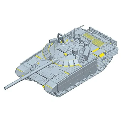 Image of Trumpeter TRU09561 Russian T 72B3 MBT Plastic Model kit, Coloured