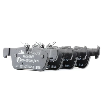 Image of 34201543683, 34206885547, 34216859917 Brake pad set ATE 13.0460 7315.2 prepared for wear indicator, excl. warning contact BMW: 2 Gran Tourer