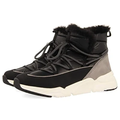 Image of GIOSEPPO Women&#039;s flirch Sneaker, Black/White, 4.5 UK