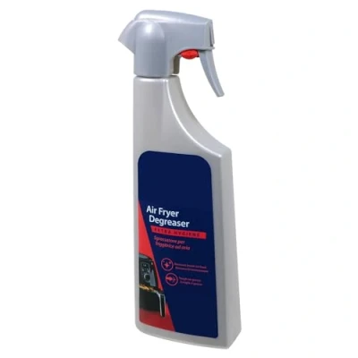 Image of SPARES2GO Air Fryer Degreaser Burnt Food Grease Removal Cleaner Trigger Spray Bottle (500ml)