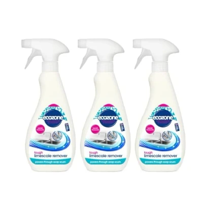 Image of Ecozone Tough Limescale remover spray. Pack of 3