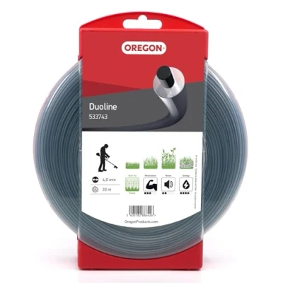 Image of Oregon Duoline 533743 Trimmer Line for Over Grown Grass and Weeds