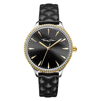 Image of Thomas Sabo Womens Analogue Quartz Watch with Leather Strap Wa0323 221 203 38 Mm