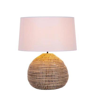 Image of Lucide MADUKA Table lamp 1xE27 Black