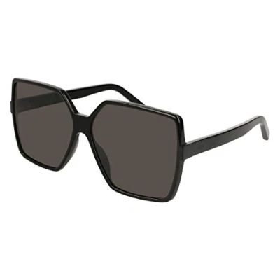 Image of Sunglasses Saint laurent Sl 232 betty col. 001 Woman Square Black