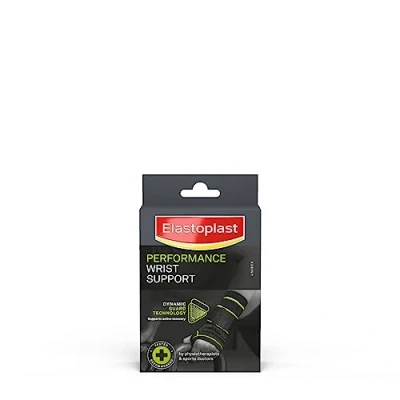 Image of Elastoplast Advanced Performance Wrist Support (1 Brace) for Carpal Tunnel, Tendonitis, Sprains, Strains, Arthritis, Medical Grade Left &amp; Right Hand Brace, Size S/M