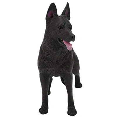 Image of Atyhao German Shepherd Dog, Simulation Dog Model Table Statue Desktop Ornament for Home Office Decor(884)