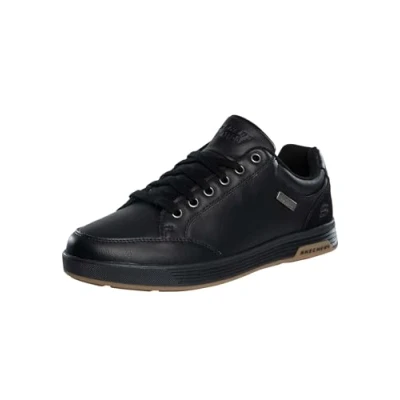Image of Skechers Men Trainers, Sports Shoes, Black, 12 UK