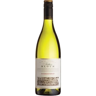 Image of SOLDIER&#039;S BLOCK Chardonnay, Victoria, Australia, (Case of 6x750ml) WHITE WINE