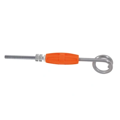Image of Gallagher Live Tip Offset bolt on insulator 26 cm/M6 (20) Electric Fencing