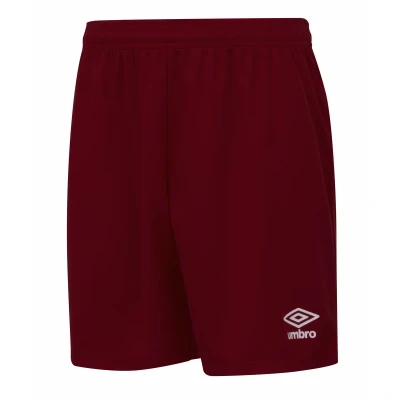 Image of Umbro Mens Club II Shorts (New Claret) Multicolour Size Large