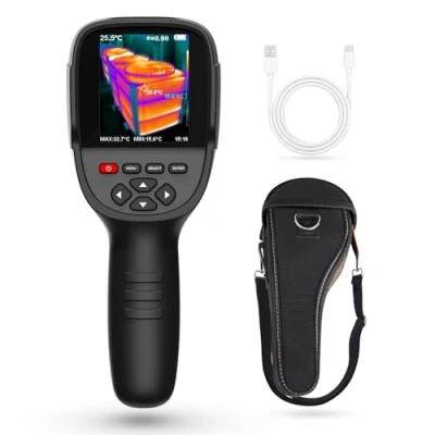 Image of 256x192 Thermal Imaging Camera with Dual Light Fusion, 20 550C ( 4 1022F), Handheld Infrared Imager for Home Inspection, HVAC, Electrical, Plumbing Leak Detection and Mechanical Maintenance