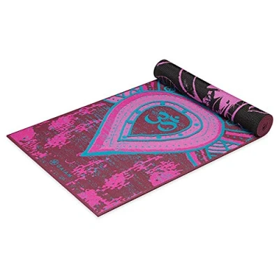 Image of Gaiam Unisex Yoga Mat, Be Free, One Size