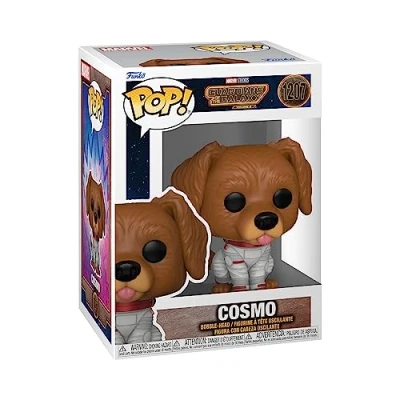 Image of Funko POP! Vinyl: Marvel Guardians Of the Galaxy 3 Cosmo Space Dog Collectable Vinyl Figure Gift Idea Official Merchandise Toys for Kids &amp; Adults Movies Fans