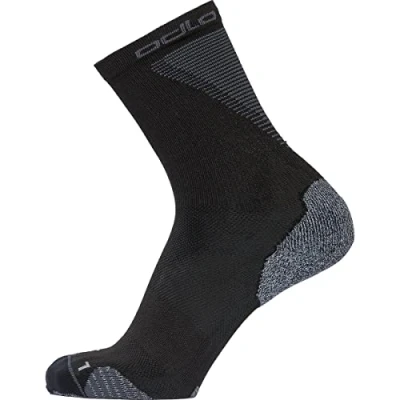 Image of ODLO Socks CREW Ceramicool RUN Sports socks, Men&#039;s, Size: 3.5 5.5, Black