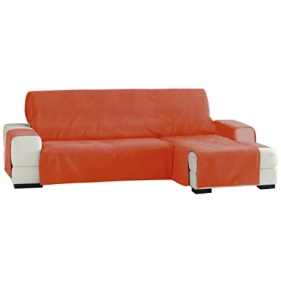 Image of Eysa Zoco Non Elastic Chaise Longue, Orange, 240 cm