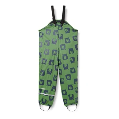 Image of CareTec Kinder Regenlatzhose mit Fleecefutter, Elm Green (906), 86