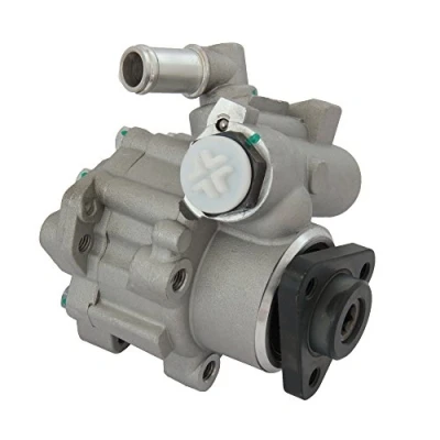 Image of 058145255E Power Steering Pump MAPCO 27818 Hydraulic triangular for left hand/right hand drive vehicles AUDI: A4 B6 Saloon, Avant, B5 Avant