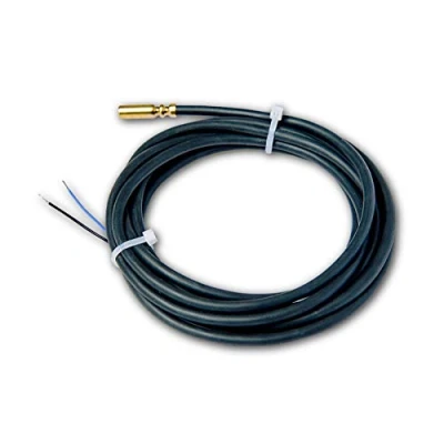 Image of Temperature Sensor PT1000 for Solar Water Heating Systems, silicone cable, 2.0 meters