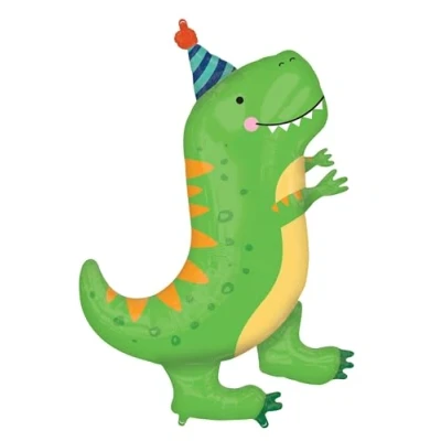 Image of (PKT) Dino Mite SuperShape Foil Balloon 26&quot;/66cm x 34&quot;/86cm P35