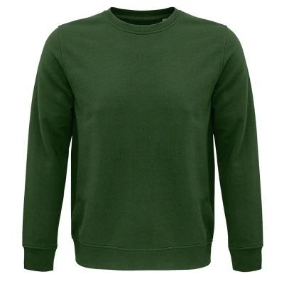 Image of SOLS Unisex Adult Comet Organic Sweatshirt (Bottle Green) Size X Large