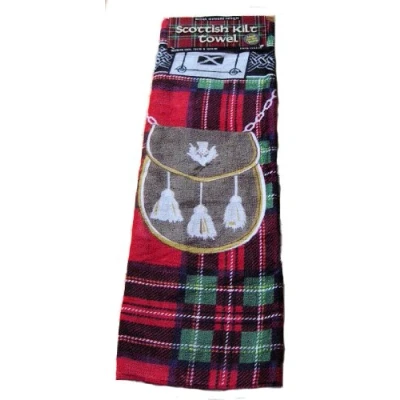 Image of Royal stewart Scottish Kilt Towel Design