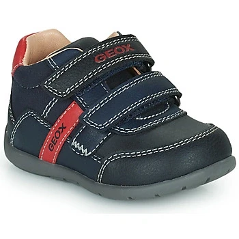 Image of Geox B ELTHAN BOY boys&#039;s Children&#039;s Shoes (Trainers) in Marine