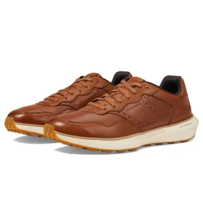 Image of Cole Haan Grandpro Ashland Trainers, Men&#039;s, Size: 7, British tan/ivory Leather