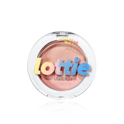 Image of Lottie London Ombré Blush in Serene, Lightweight &amp; High Pigmented Powder Blusher for a Healthy Flush of Natural, Buildable Color