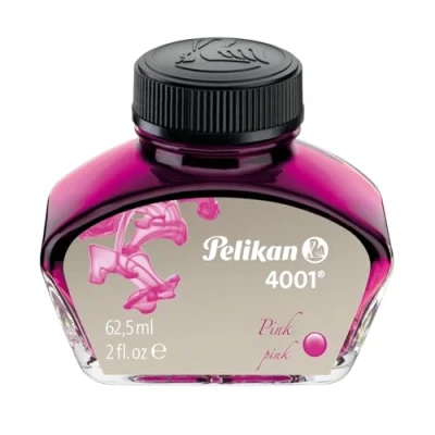 Image of Pelikan Ink Glass 4001, Pink, 62.5 ml, 1