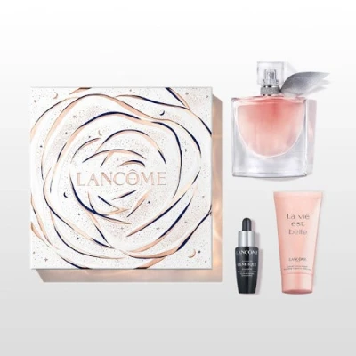 Image of Lancome La Vie Est Belle Eau de Parfum 50ml Gift Set 2023 (Contains EDP, Body Lotion and Mini Genifique Serum)