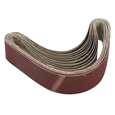 Image of EsportsMJJ 10Pcs 50x686mm Sanding Belts 60 120 150 240 Grit Aluminium Oxide Abrasive Tool