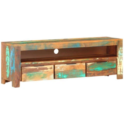 Image of vidaXL TV Cabinet 119x30x41 cm Solid Reclaimed Wood