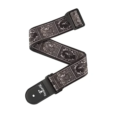 Image of D&#039;Addario Accessories Guitar Strap Electric Strap, Acoustic &amp; Bass Alchemy Aether Postage