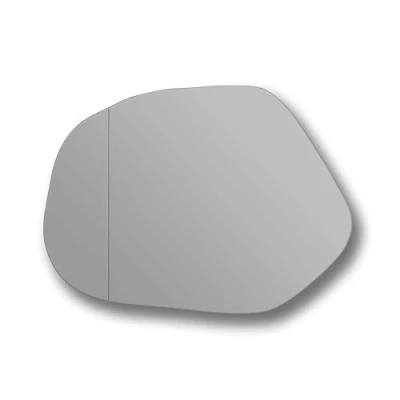 Image of Less4spares Wing Mirror Glass Left Compatible with Toyota Hiace 1995 2004 STICK ON Passenger Near Side Blind Spot