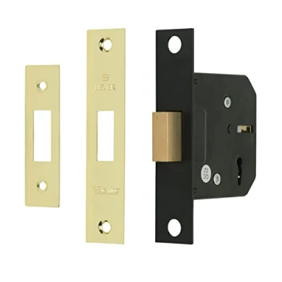 Image of Sterling MLD330 3 inch/76mm Lever Deadlock Brass